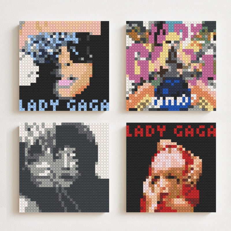Lady Gaga ? Pixel Building Blocks Set